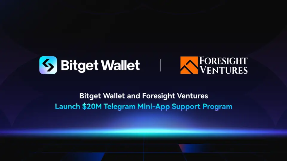 Bitget Wallet и Foresight Ventures запускают программу поддержки мини-приложений в Telegram на $20 млн Bitget Wallet и Foresight Ventures запускают программу поддержки мини-приложений в Telegram на $20 млн