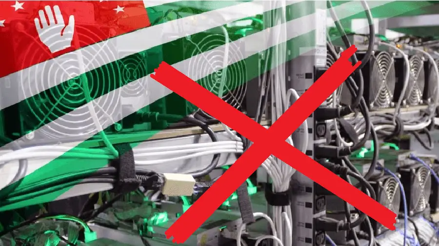 Абхазия продлевает запрет на майнинг криптовалют до конца 2022 года Абхазия продлевает запрет на майнинг криптовалют до конца 2022 года