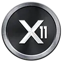 Логотип алгоритма X11 Логотип алгоритма X11
