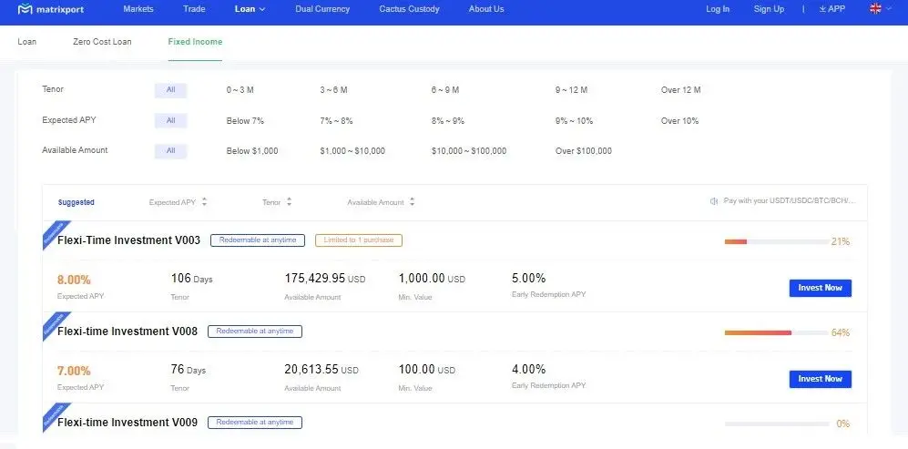 Matrixport 5 Matrixport 5